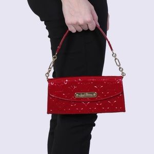 AUTHENTIC LOUIS VUITTON RED VERNIS SUNSET BLVD
